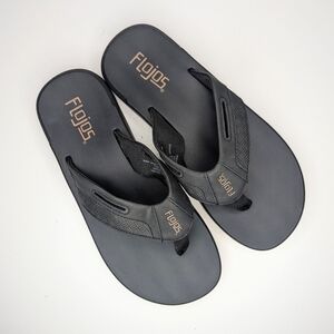 Flojos memory foam sandals flip flops sandals men's size 8